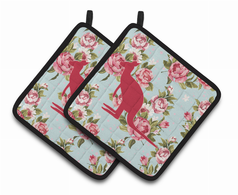 Animal Artwork Pair of Pot Holders - 638508368348
