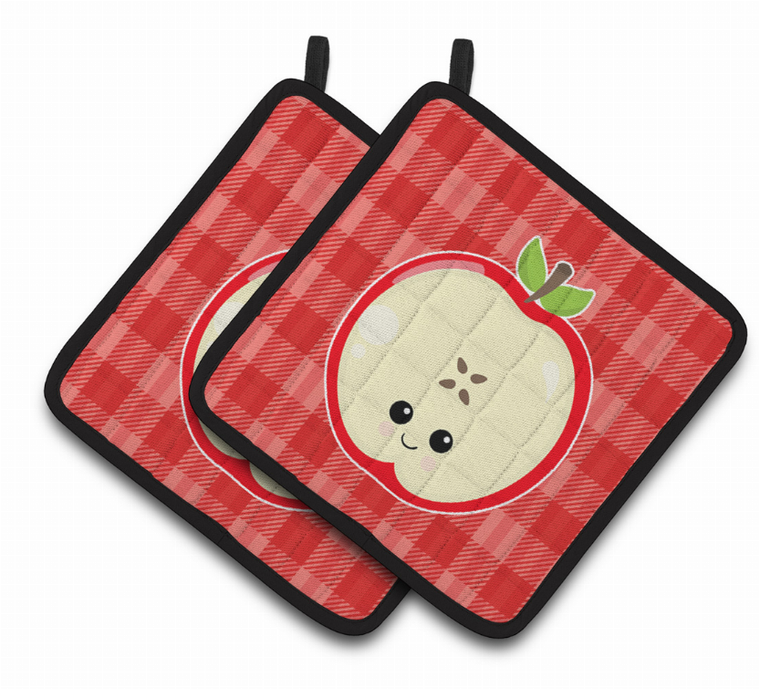 Fruit Face Pair of Pot Holders - 638508818041