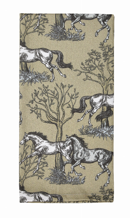 AWST Intl Horse Themed Kitchen Towel - 840862018443