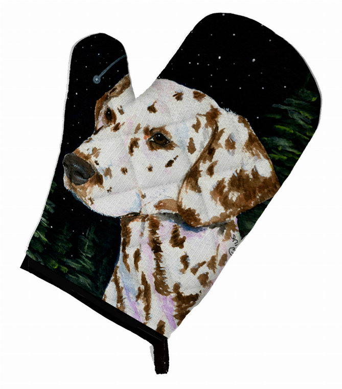 Starry Night Dalmatian Oven Mitt - 638508498960