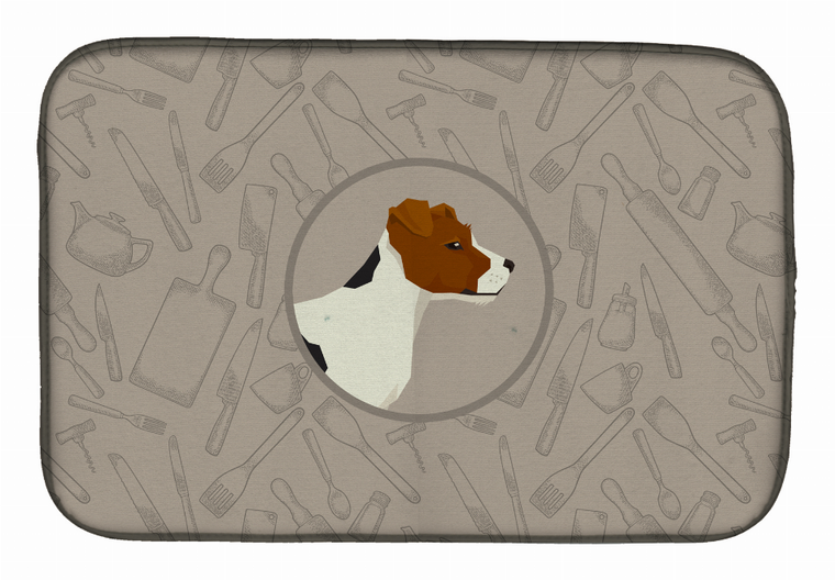 Dog Breed Christmas/Fall harvest/Kitchen Dish Drying Mat - 652259310319