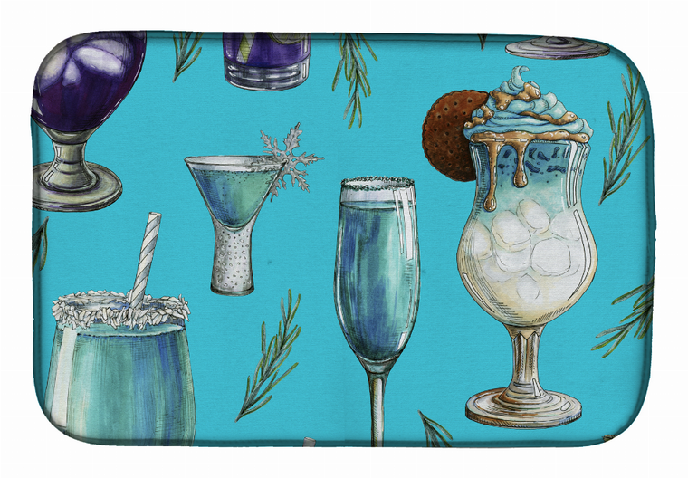 Drinks and Cocktails Dish Drying Mat - 652259238712