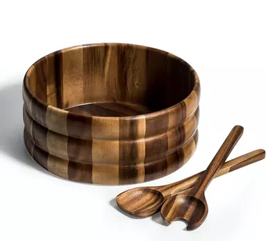 X-Large Salad Bowl with Servers - 850005022138