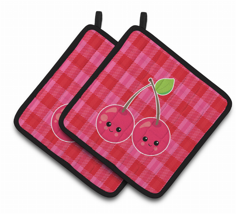 Fruit Face Pair of Pot Holders - 638508818065