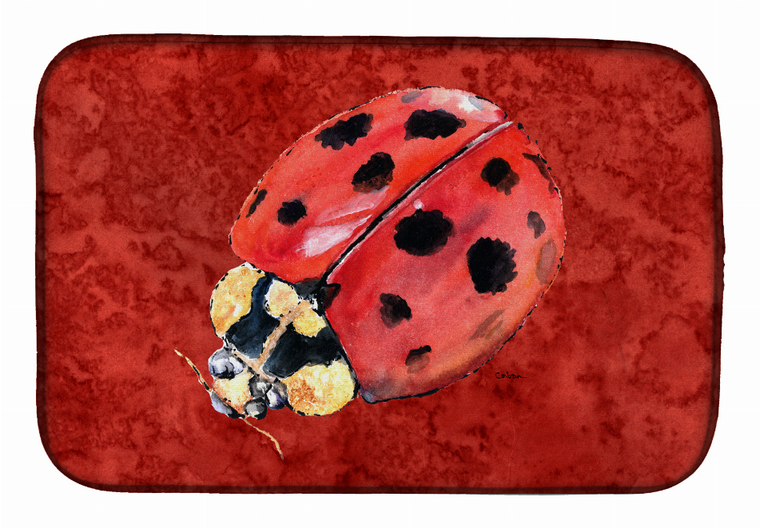 Insects art themed Dish Drying Mat - 652259237654