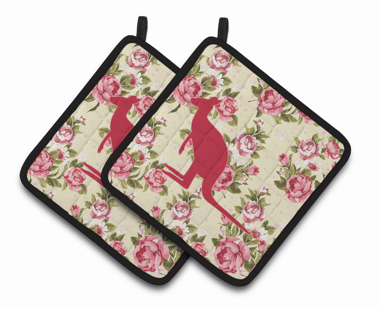 Animal Artwork Pair of Pot Holders - 638508405227
