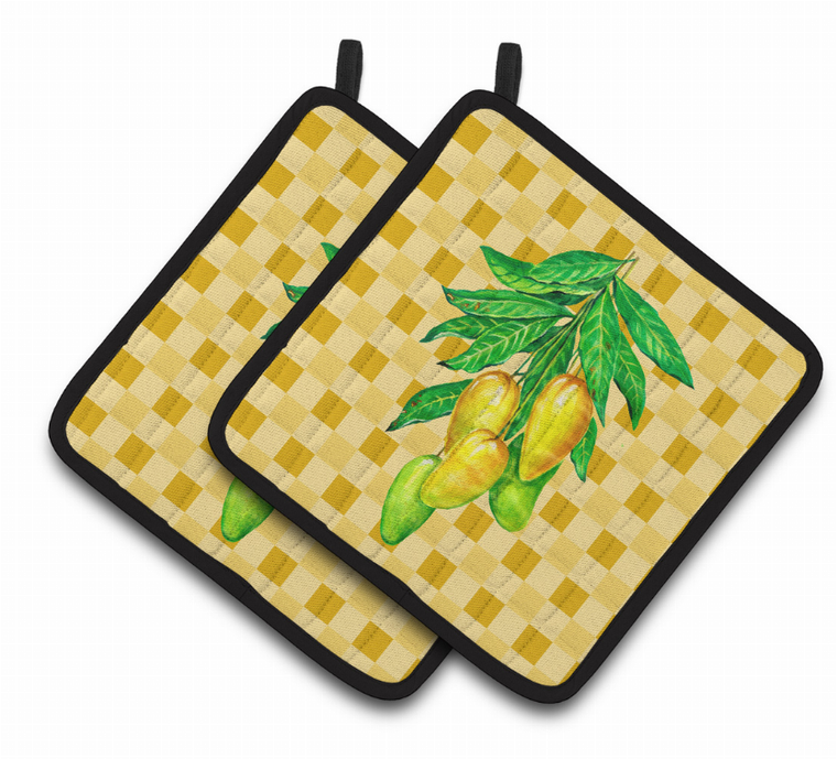 Fruit on Pair of Pot Holders - 638508826534