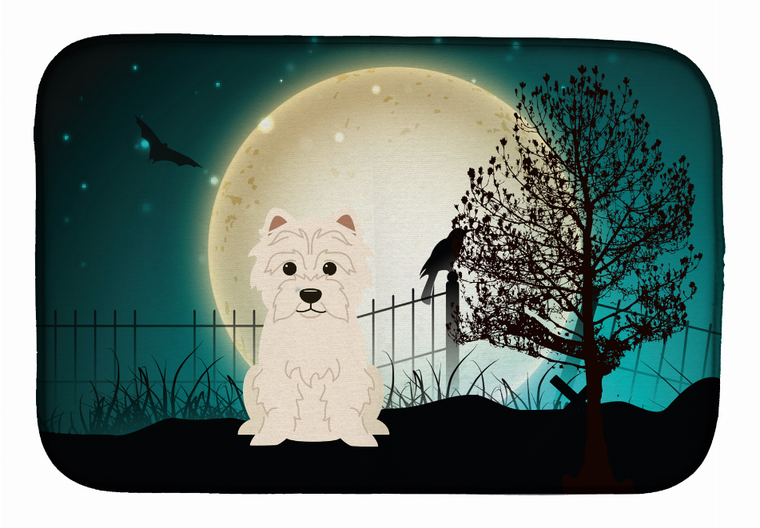 Halloween Dog Dish Drying Mat - 652259251018