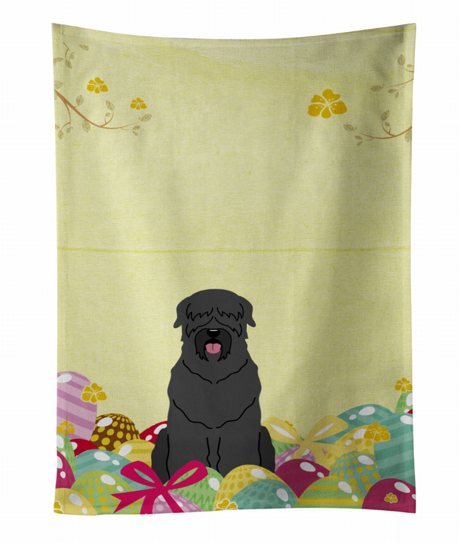 Easter Eggs Design with Dog Kitchen Towel - 638508790132