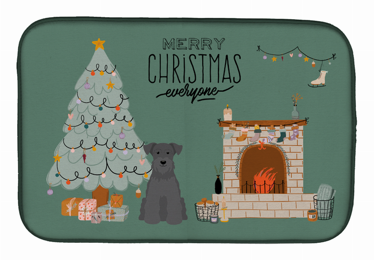Dog Christmas Everyone Dish Drying Mat - 194030340431