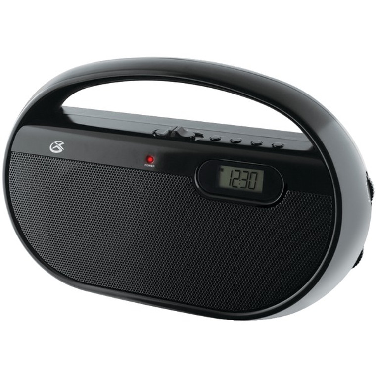 AM/FM Portable Clock Radio - 047323602023