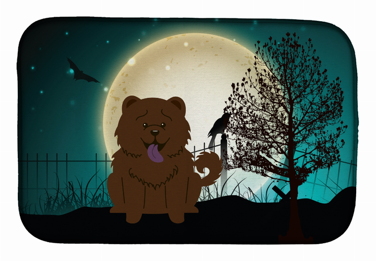 Halloween Dog Dish Drying Mat - 652259242658