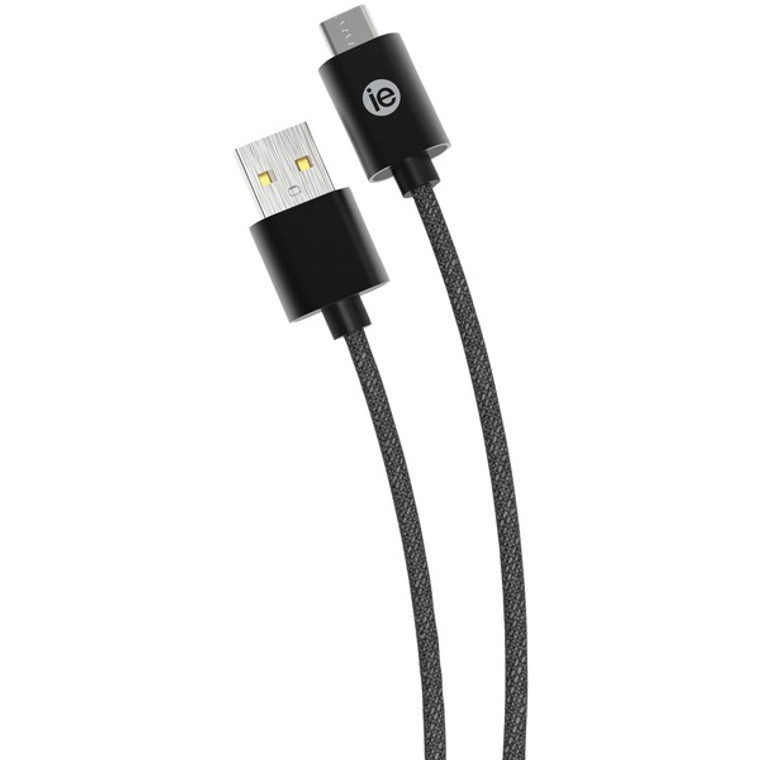 Charge & Sync Braided USB-C(R) to USB-A Cable, 10ft (Black) - 758302166985