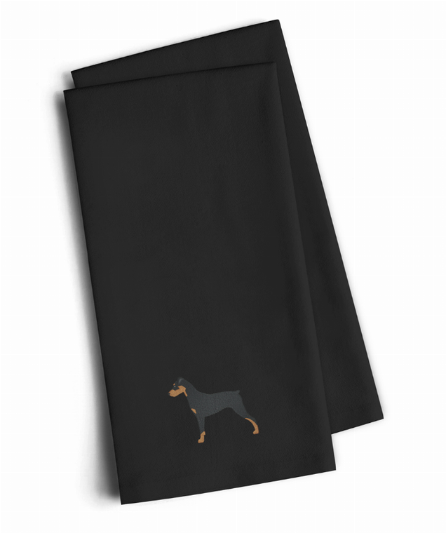 Dog Design Embroidered Kitchen Towel Set of 2 - 638508659224