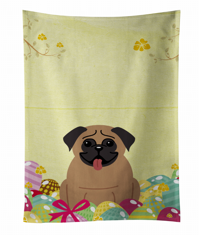 Easter Eggs Design with Dog Kitchen Towel - 638508789921
