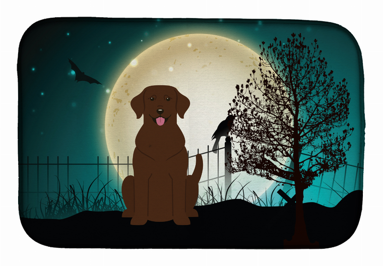 Halloween Dog Dish Drying Mat - 652259246038