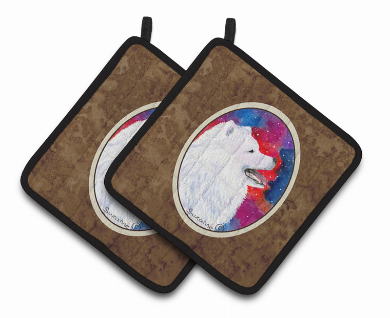 Samoyed Pair of Pot Holders - 638508364265