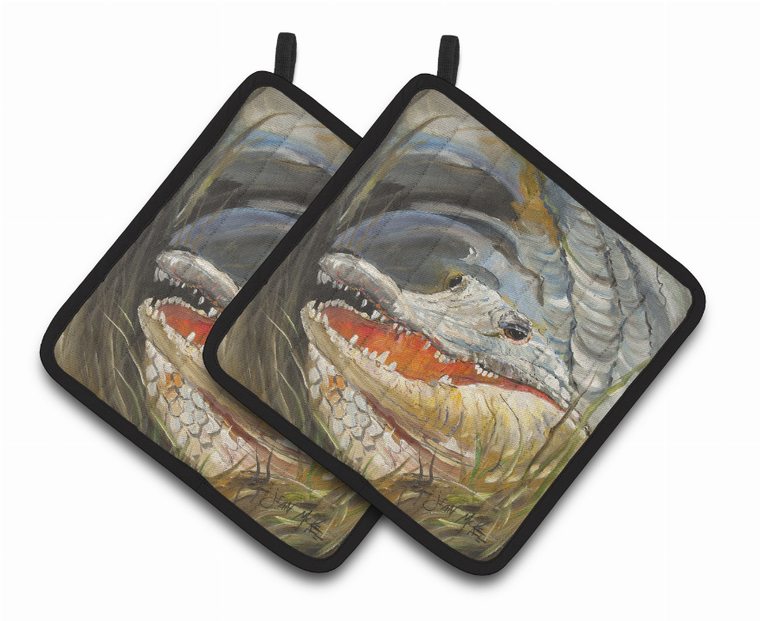 Sea Creature Pair of Pot Holders - 638508383105
