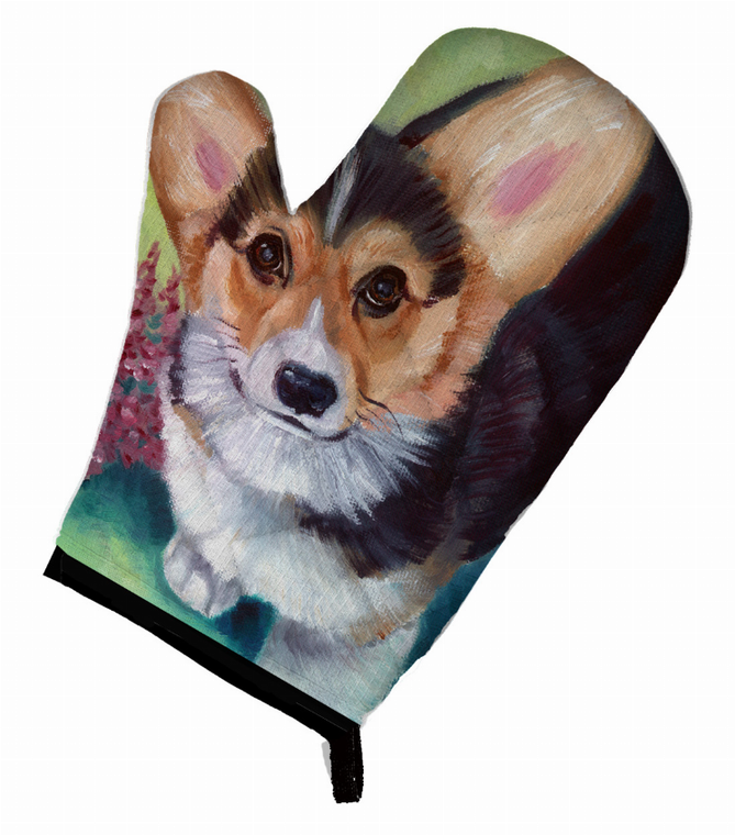 Dog on Oven Mitt - 638508484178