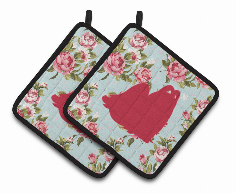 Dog Artwork Pair of Pot Holders - 638508370280