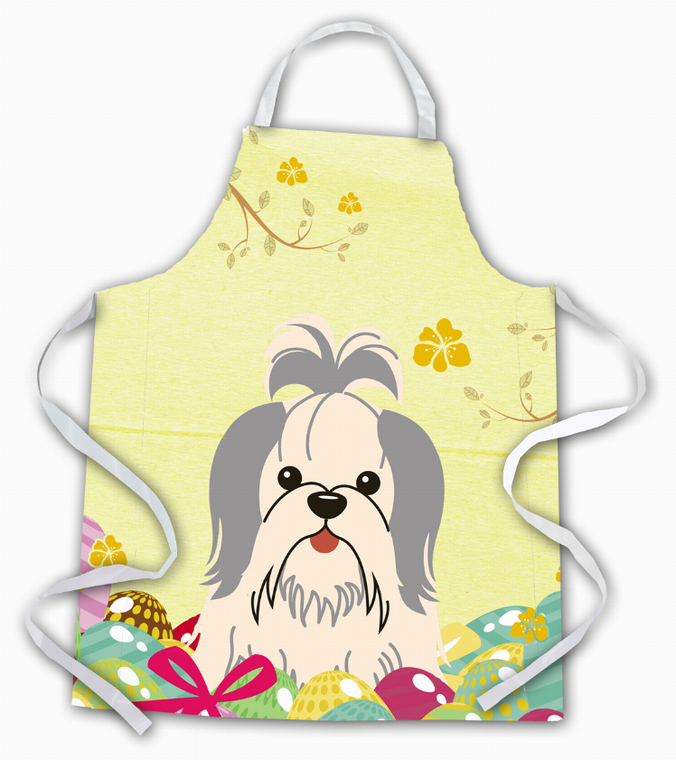 Easter Eggs Apron (Dog Breed Print) - 638508789310