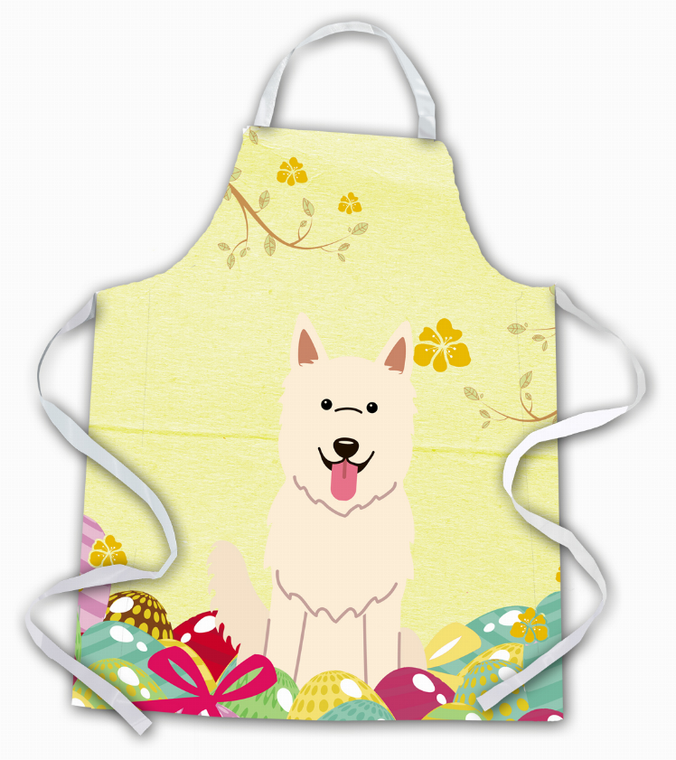 Easter Eggs Apron (Dog Breed Print) - 638508788917