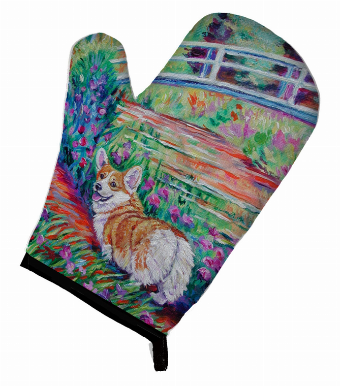 Dog on Oven Mitt - 638508484055