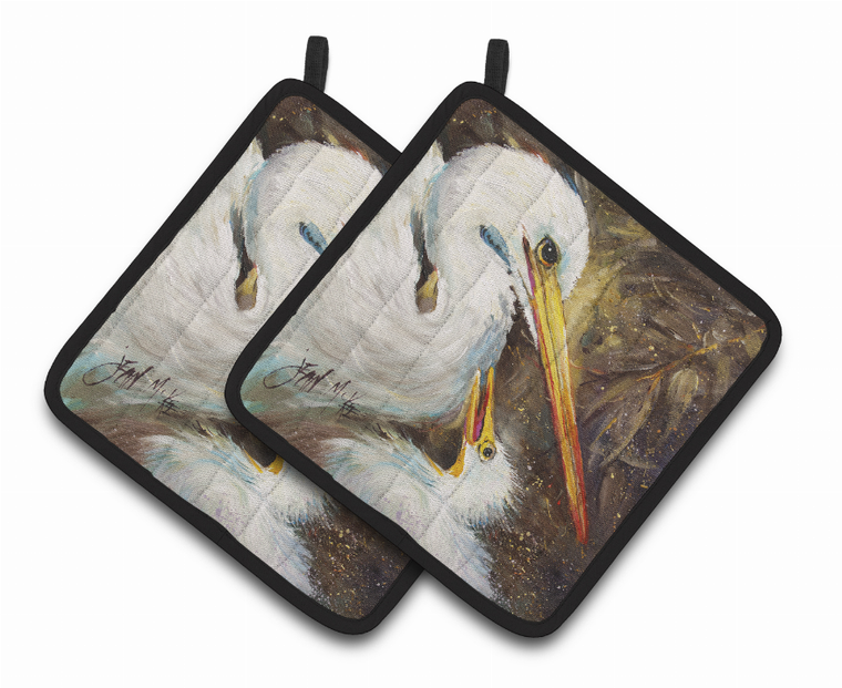 Birds Pair of Pot Holders - 638508383136