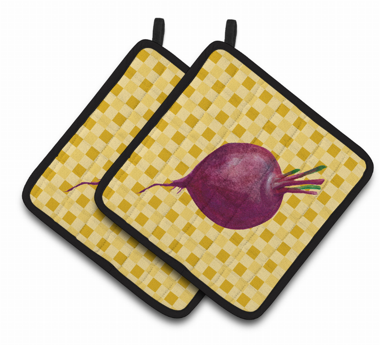 Vegetable on Pair of Pot Holders - 638508826060