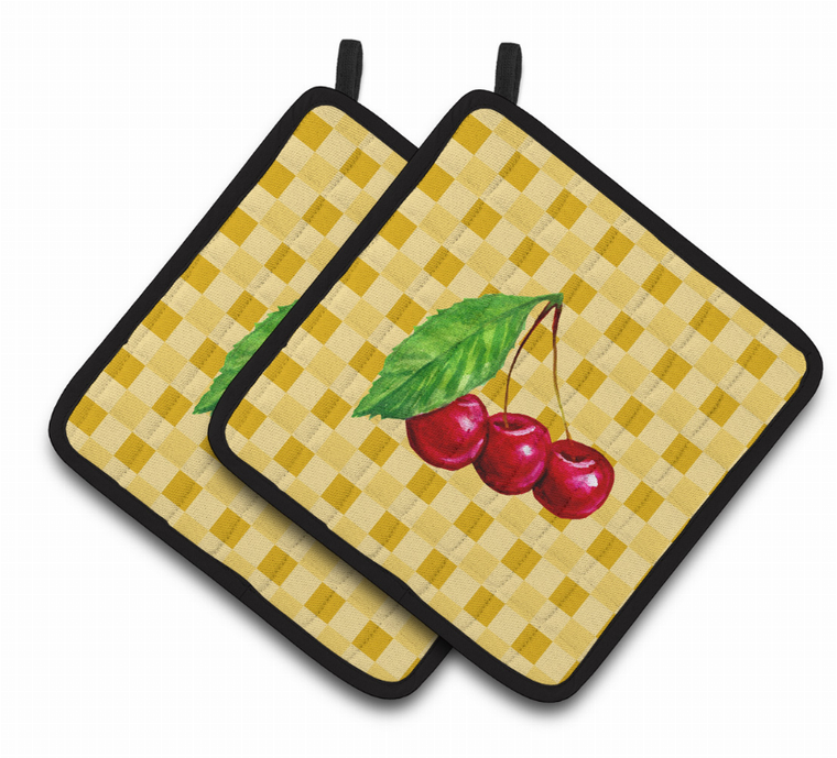 Fruit on Pair of Pot Holders - 638508826459