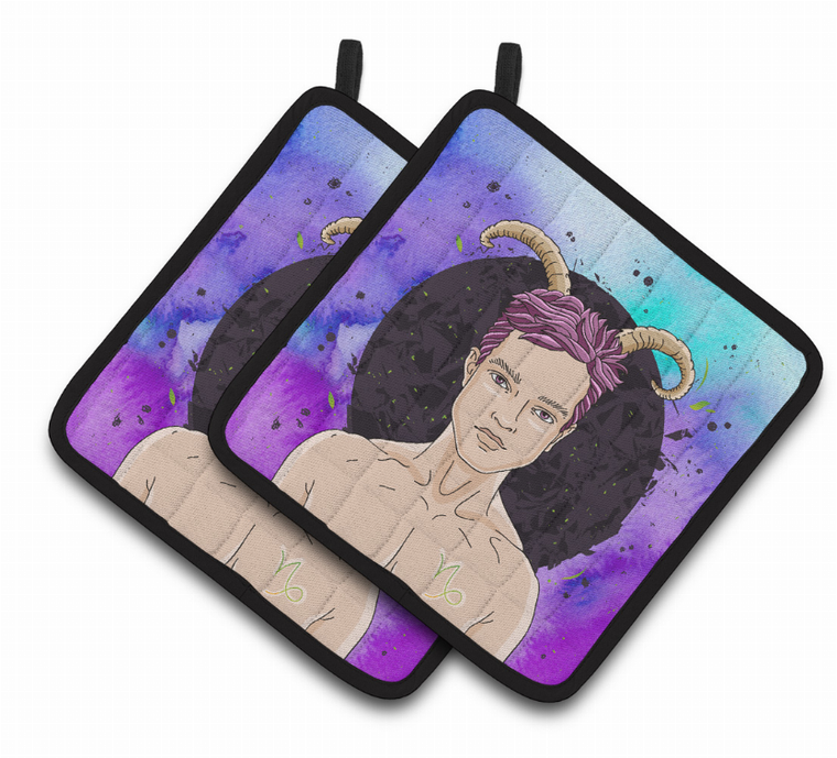 Zodiac Sign Pair of Pot Holders - 638508833259