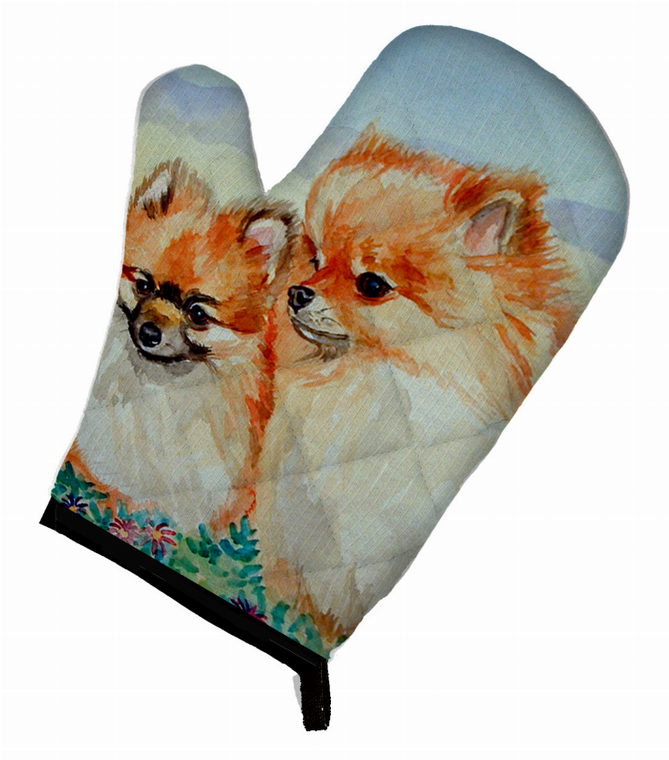 Dog on Oven Mitt - 638508483812