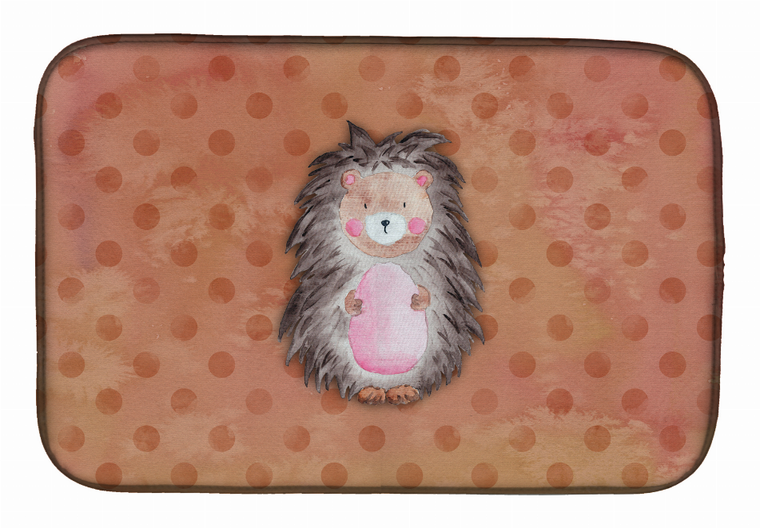 Animal Polkadot Watercolor Dish Drying Mat - 652259245314