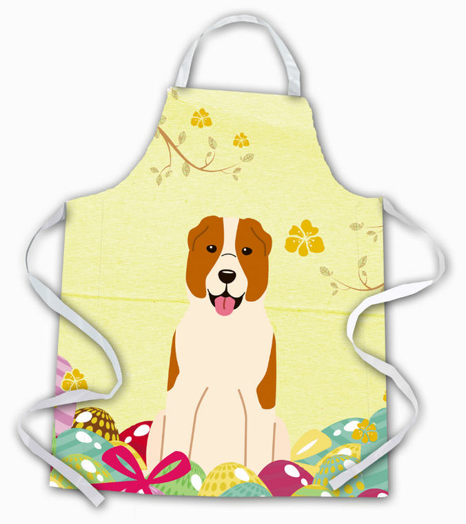 Easter Eggs Apron (Dog Breed Print) - 638508788955