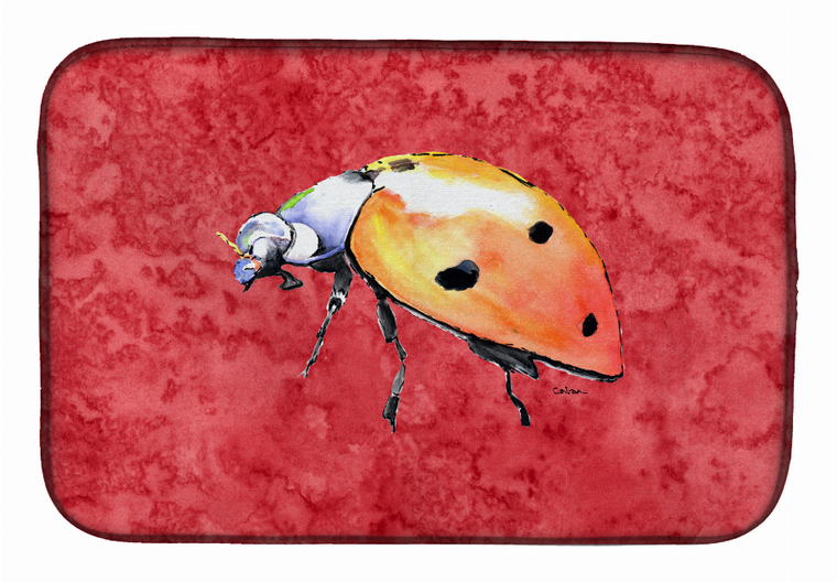 Insects art themed Dish Drying Mat - 652259237630