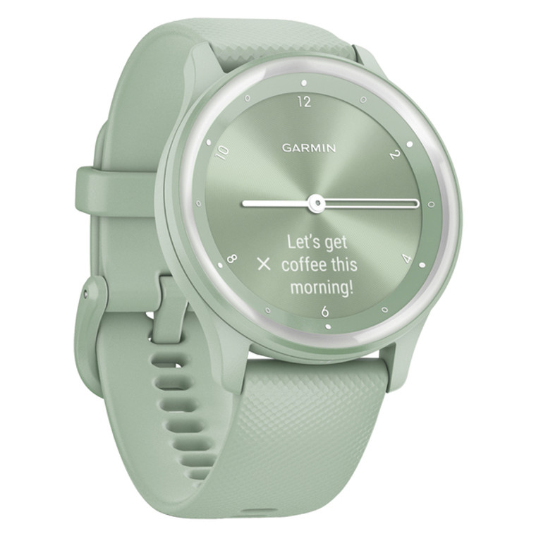 vivomove(R) Sport Smartwatch with Silicone Band (Cool Mint) - 753759285616