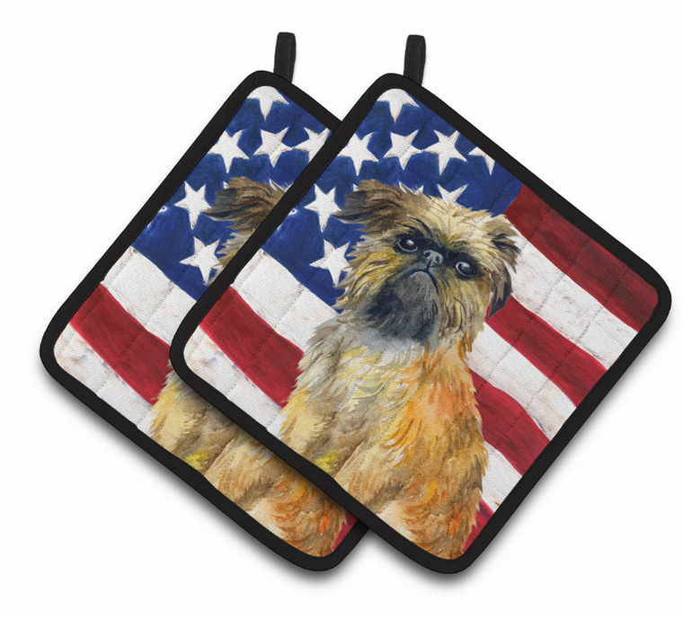 Dog Art Seasonal Pair of Pot Holders - 652259214679