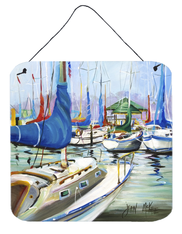 Day break Sailboats Wall or Door Hanging Prints - 615872966141