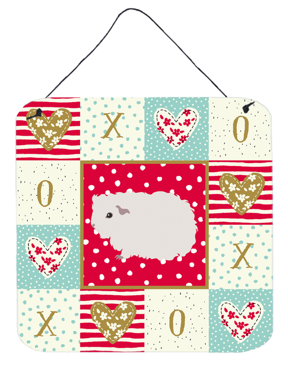 Merino Guinea Pig Love Wall or Door Hanging Prints - 194030136287
