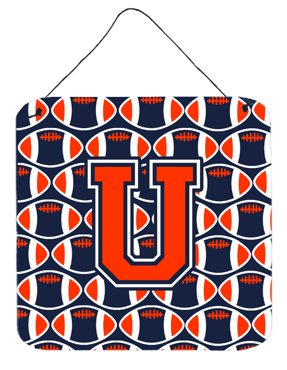 Letter Football Wall or Door Hanging Prints - 638508300669