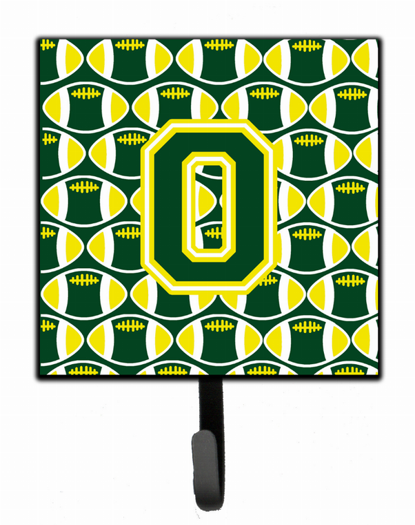 Letter Football Green and Yellow Leash or Key Holder - 638508313867