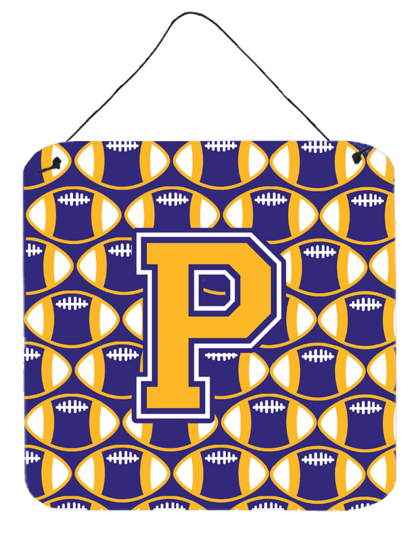 Letter Football Wall or Door Hanging Prints - 638508300096