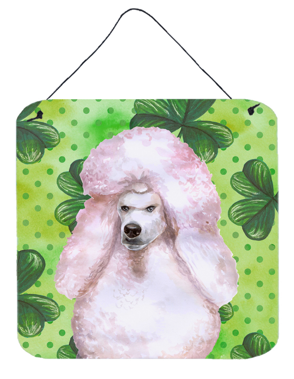 Poodle - Standard - White Wall or Door Hanging Prints - 652259209750