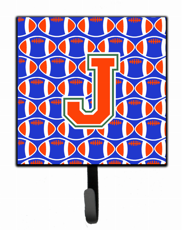 Monogram Letter Football Leash or Key Holder - 638508315892