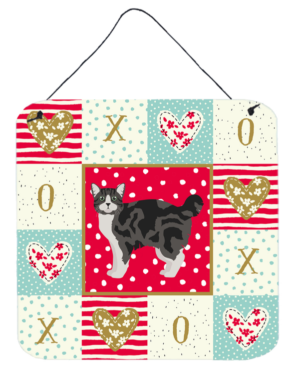 Manx #1 Cat Love Wall or Door Hanging Prints - 194030145968