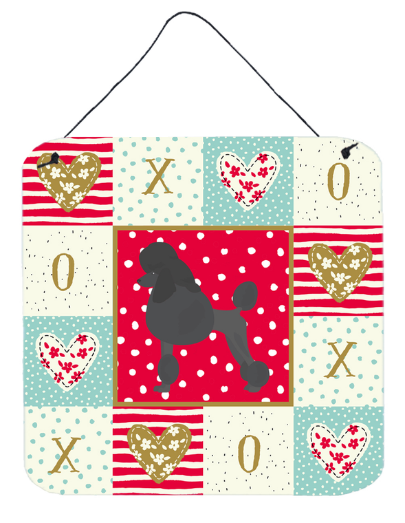 Standard Poodle Love Wall or Door Hanging Prints - 194030173831