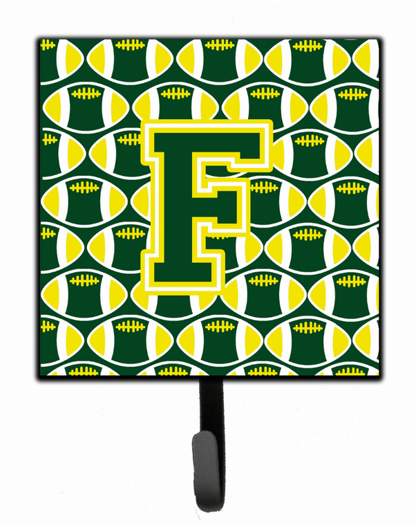 Letter Football Green and Yellow Leash or Key Holder - 638508313775