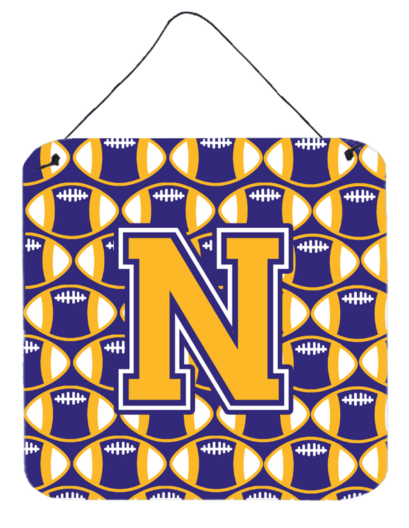 Letter Football Wall or Door Hanging Prints - 638508300072