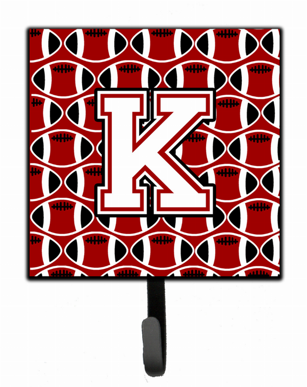 Monogram Letter Football Leash or Key Holder - 638508315649