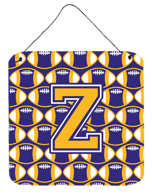 Letter Football Wall or Door Hanging Prints - 638508300195